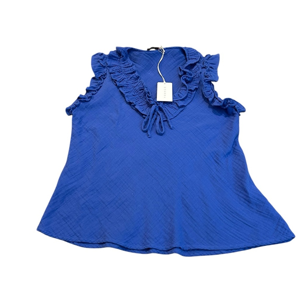 STARK X ampard blue duke top nwt